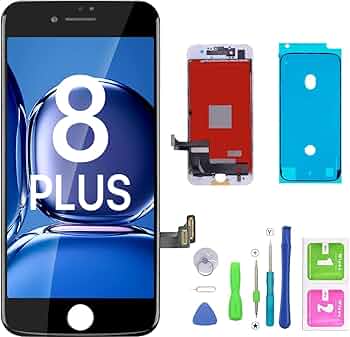 iPhone 8 プラス Apple iPhone 8 Plus - 128 GB - BLACK(Unlocked) (Single SIM